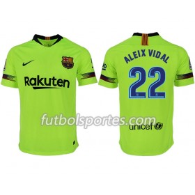 Camisetas FC Barcelona ALEIX VIDAL 22 Segunda Equipacion 2018/2019